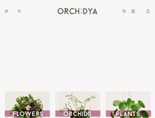 Tablet Screenshot of orchidya.com